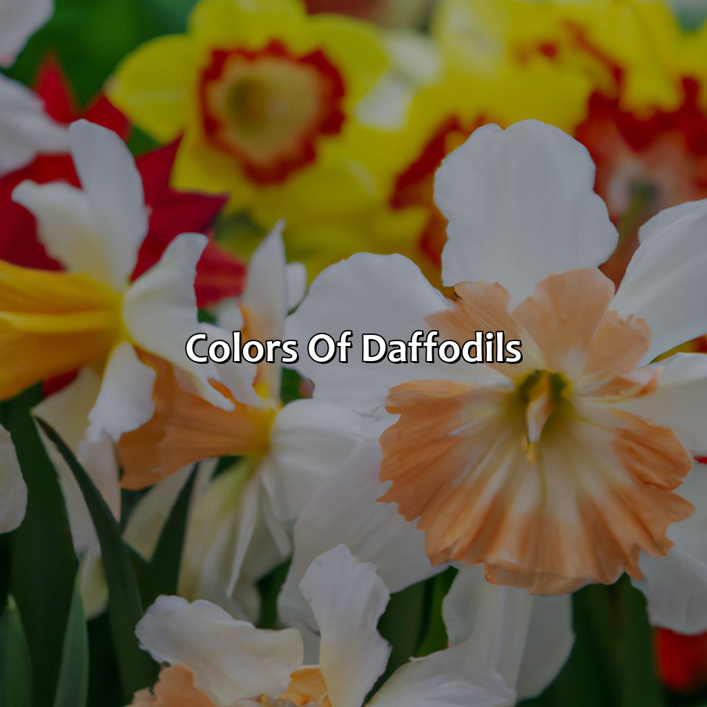 Colors Of Daffodils  - What Color Are Daffodils, 
