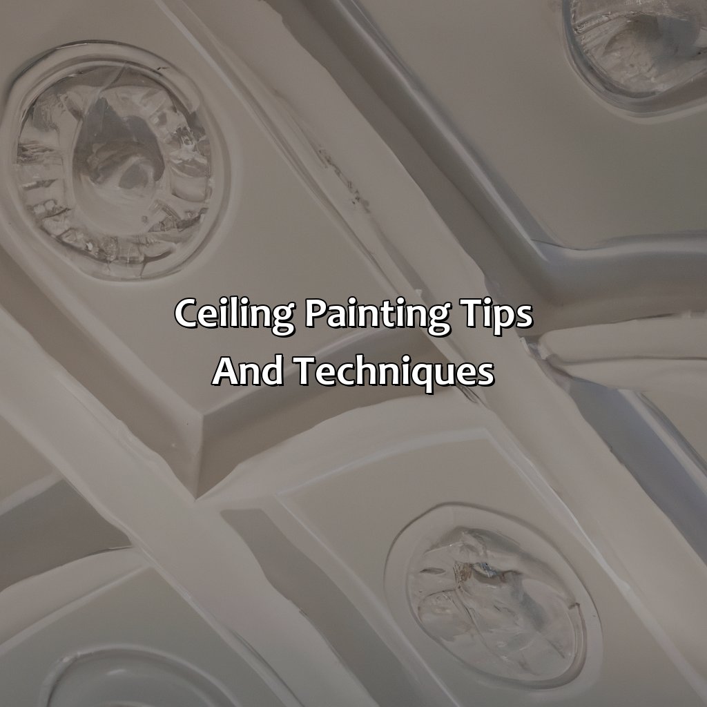 Ceiling Painting Tips And Techniques  - What Color Ceiling With Alabaster Walls, 