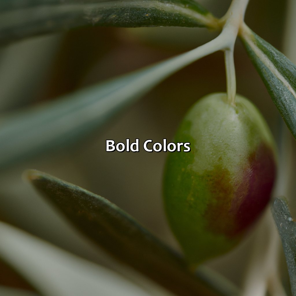 Bold Colors  - What Color Compliments Olive Green, 