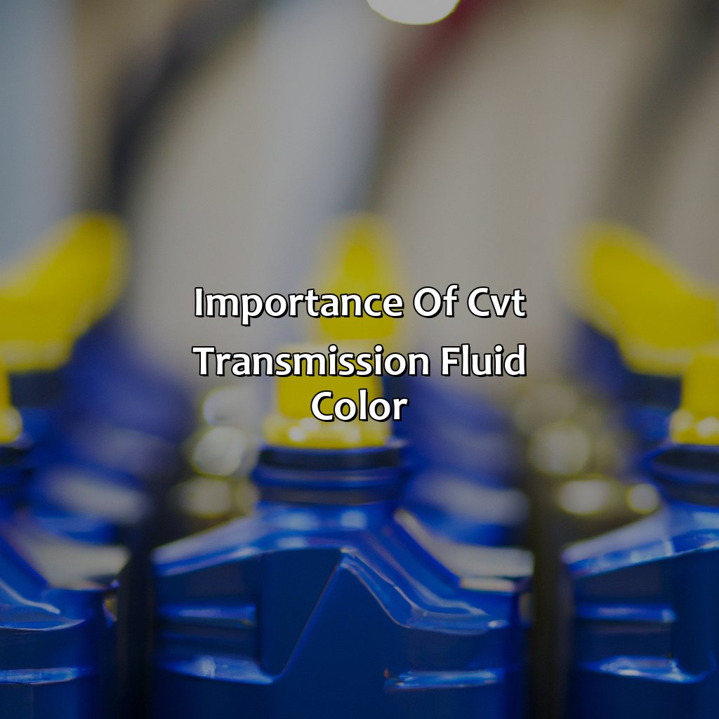 Importance Of Cvt Transmission Fluid Color  - What Color Is Cvt Transmission Fluid, 