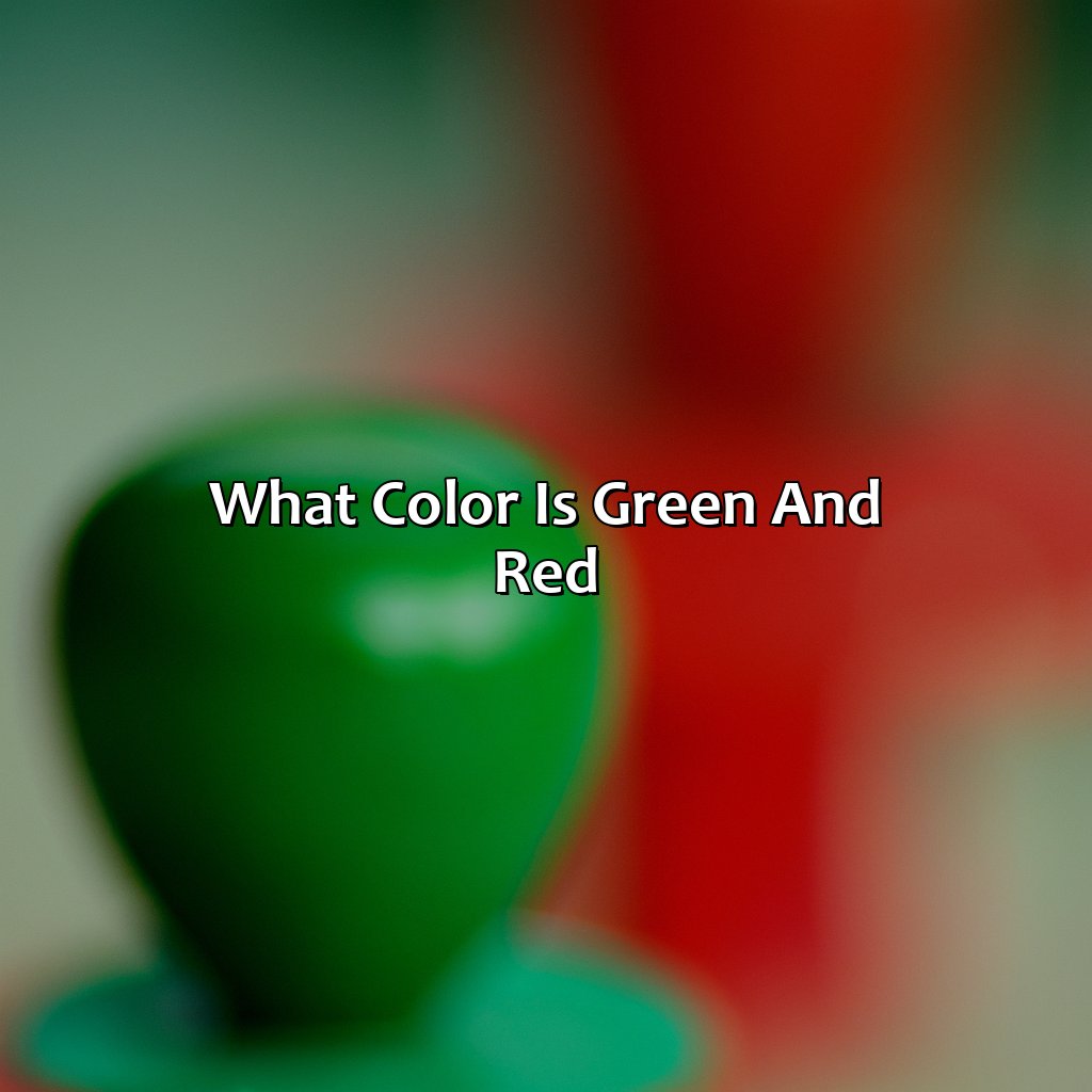 What Color Is Green And Red Branding Mates