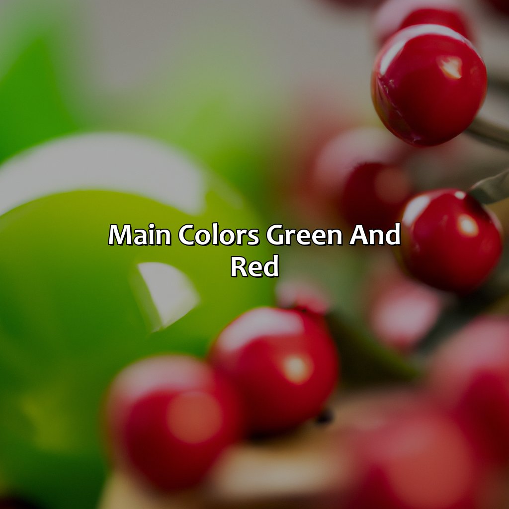 What Color Is Green And Red Branding Mates