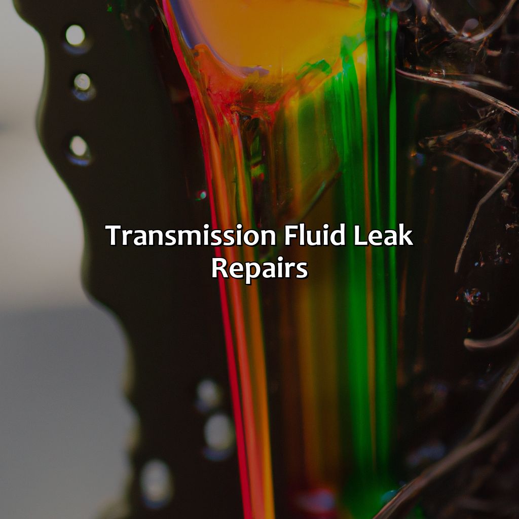 Transmission Fluid Leak Repairs  - What Color Is Transmission Fluid When It Leaks, 