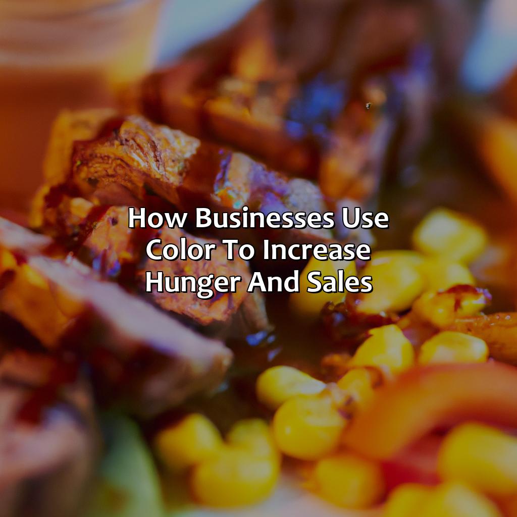 How Businesses Use Color To Increase Hunger And Sales  - What Color Makes People Hungry, 