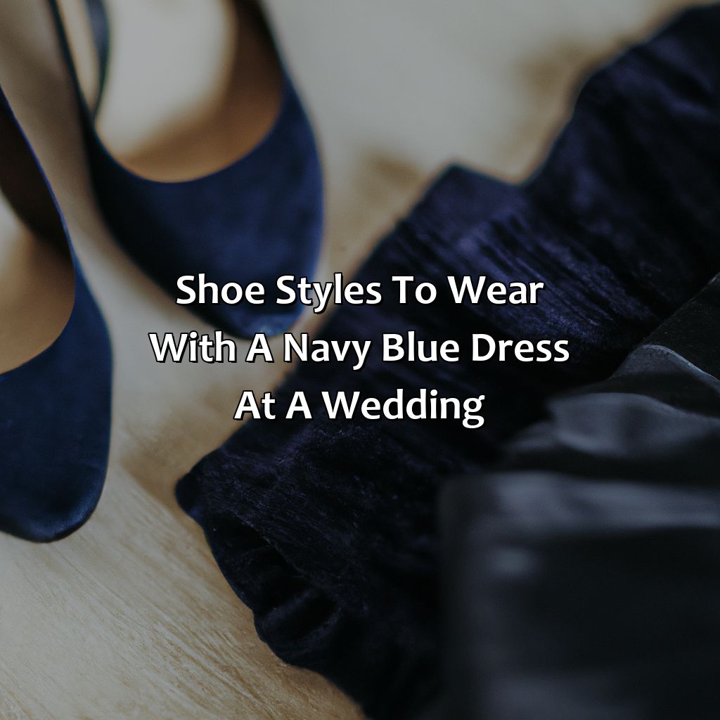 What Color Shoes To Wear With Navy Blue Dress To Wedding - Branding Mates