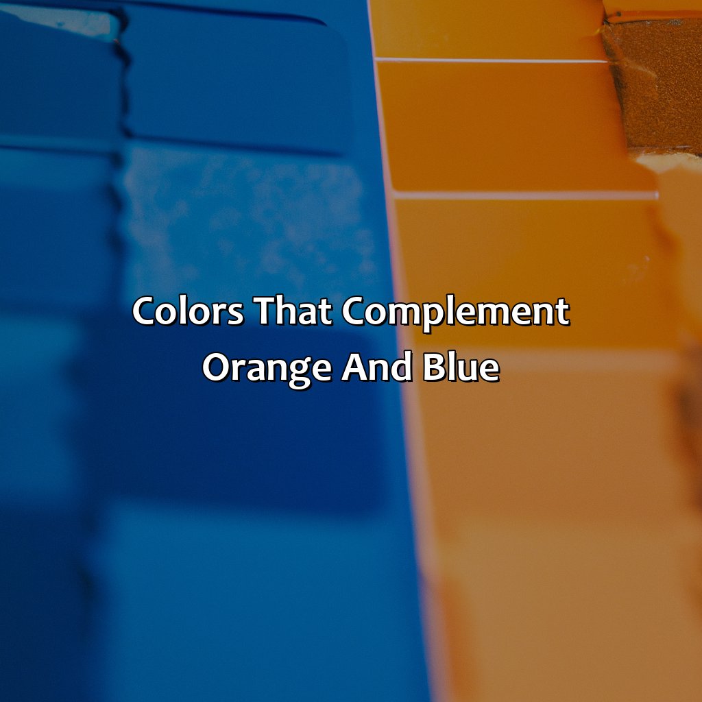 Colors That Complement Orange And Blue  - What Colors Go With Orange And Blue, 