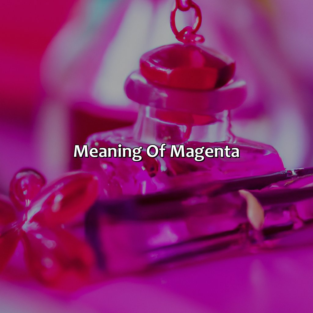 Meaning Of Magenta  - What Does The Color Magenta Mean, 