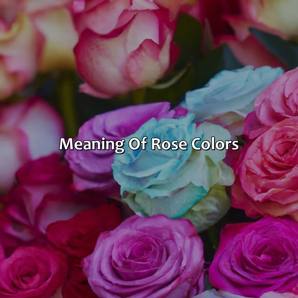 Meaning Of Rose Colors  - What Does The Color Of The Roses Mean, 