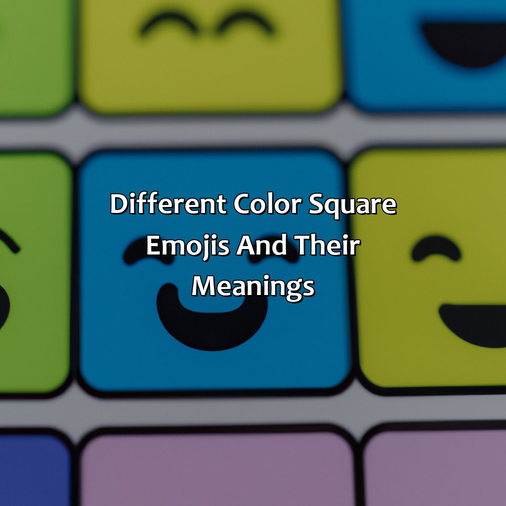 Different Color Square Emojis And Their Meanings  - What Does The Color Square Emoji Mean, 