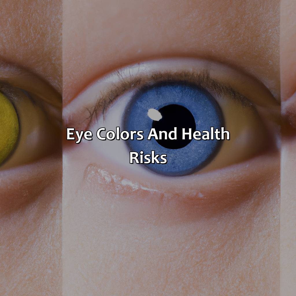 Eye Colors And Health Risks  - What Does Your Eye Color Say About You, 