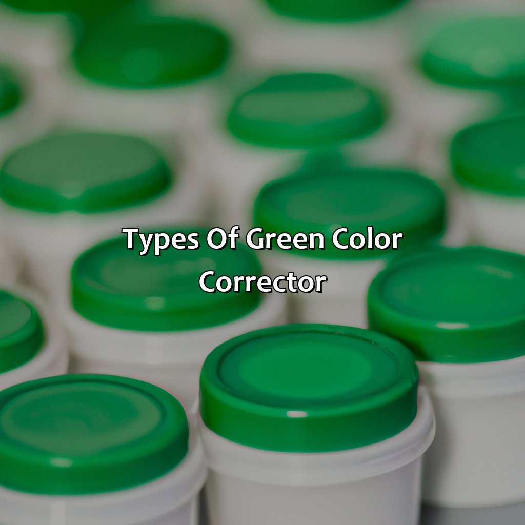 Types Of Green Color Corrector  - What Is Green Color Corrector For, 