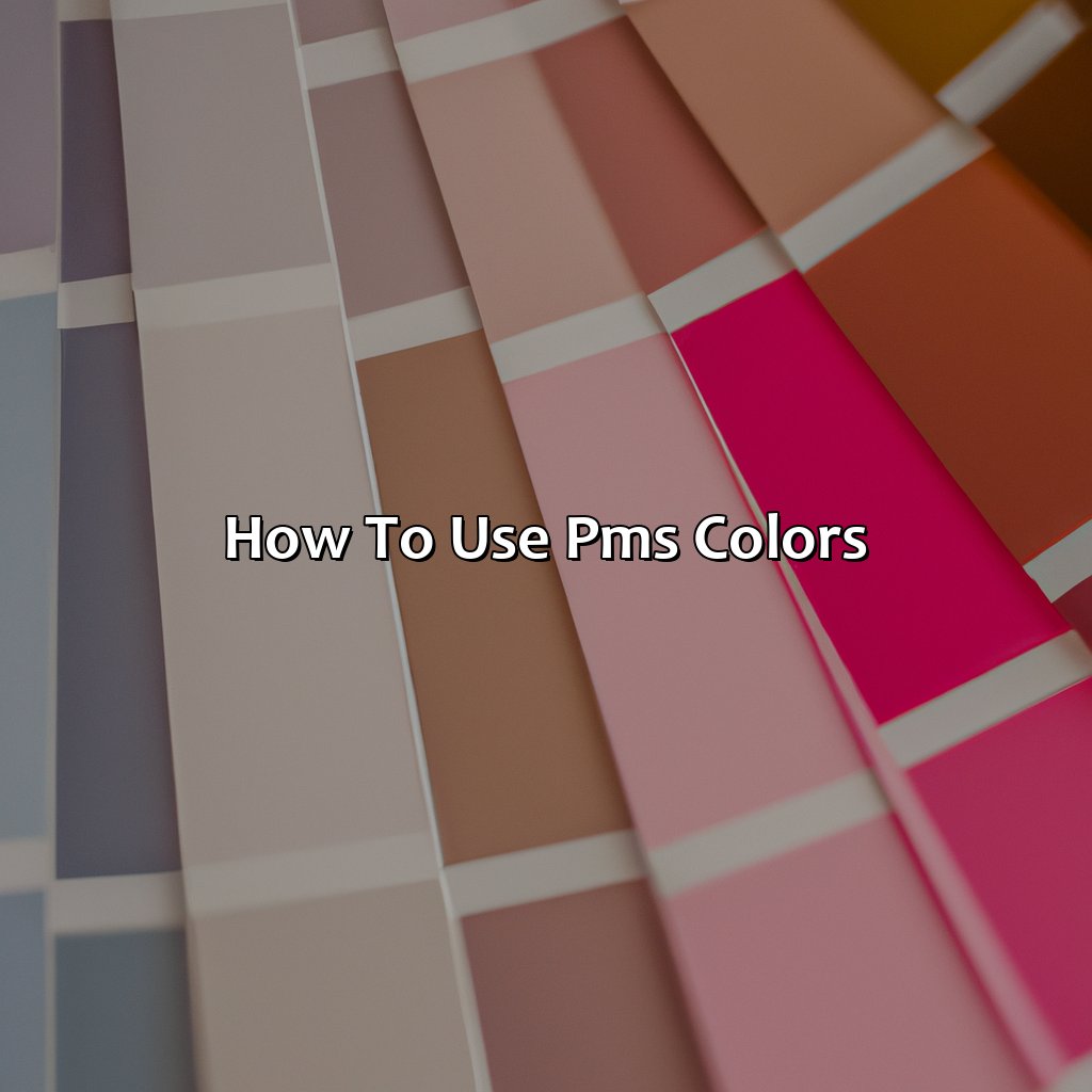 How To Use Pms Colors  - What Is Pms Color, 