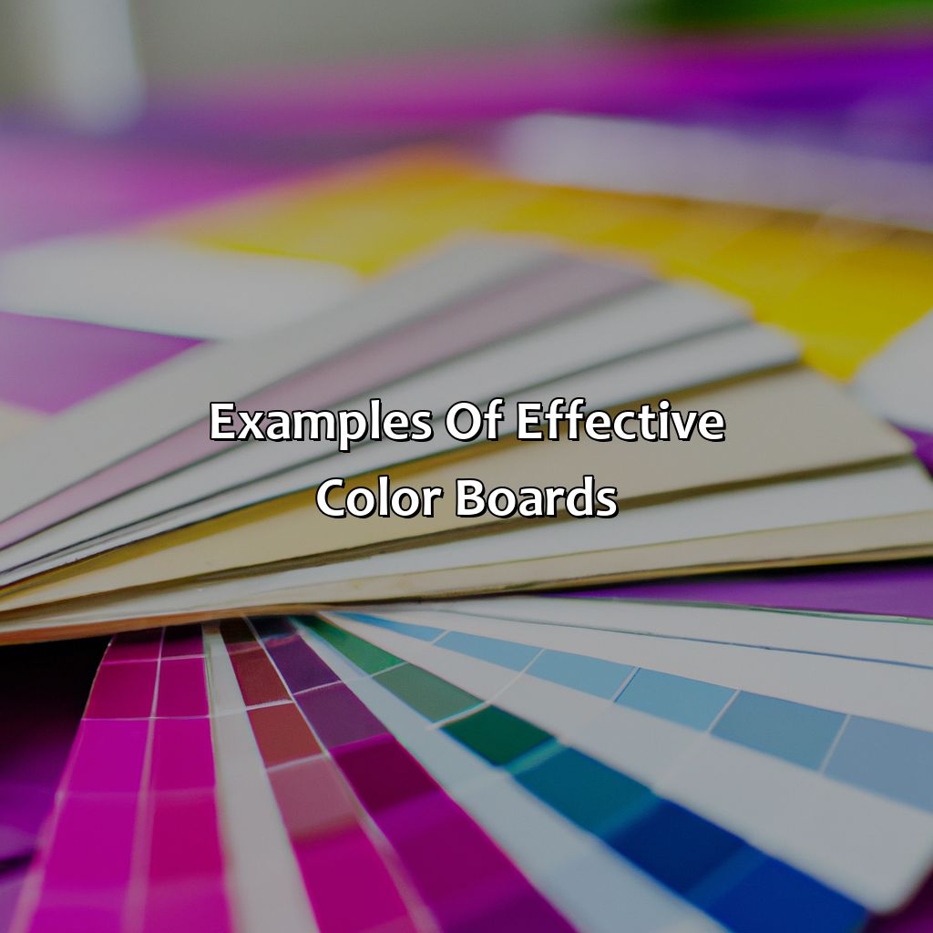 Examples Of Effective Color Boards  - What Is The Concept Of A Color Board?, 