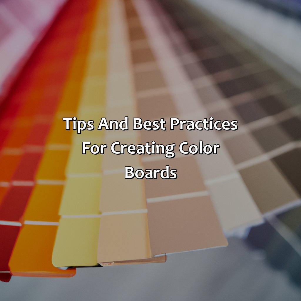 Tips And Best Practices For Creating Color Boards  - What Is The Concept Of A Color Board?, 