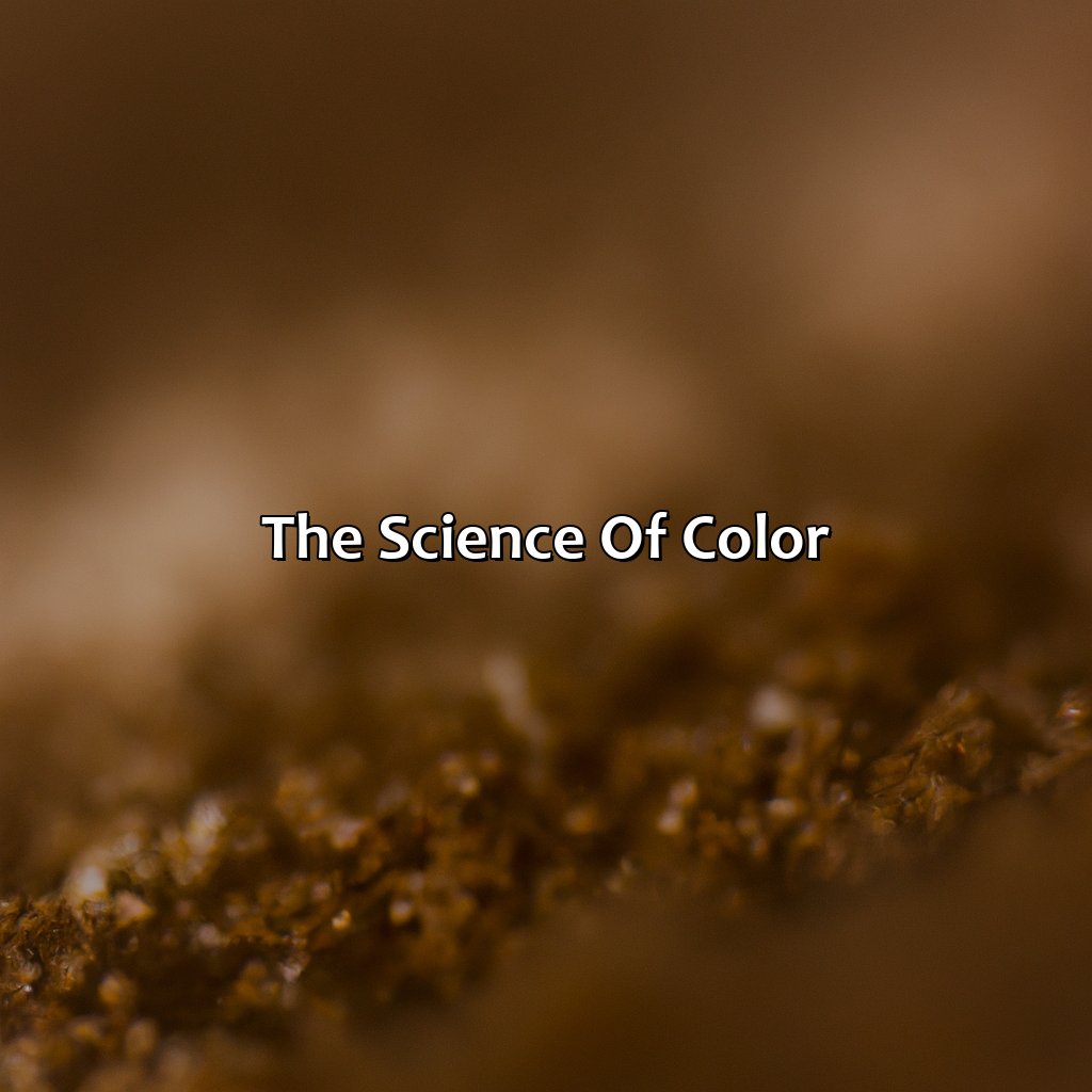 The Science Of Color  - What Makes The Color Brown, 